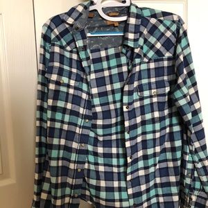 plaid shirt size Small
